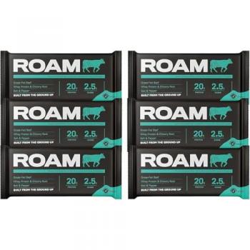 Healf Grass‑Feeding Beef Power Bars – 12‑Pack (Roam)