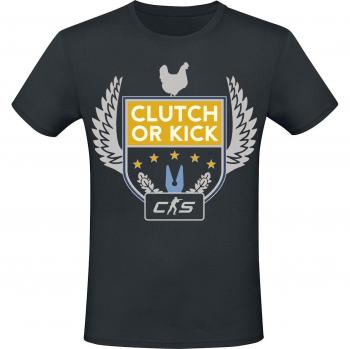 T-Shirt Gaming Clutch or Kick di Counter-Strike 2