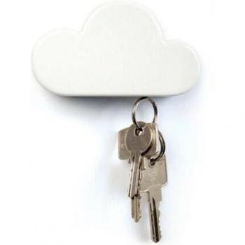 Adorable Cloud Magnetic Wall Key Holder 1PC