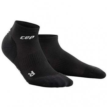 CEP Herren Dünne Low Cut Sportsocken – Schwarz/Grau, Größe III