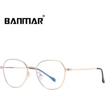 Retro Alloy Anti-Blue Light Glasses