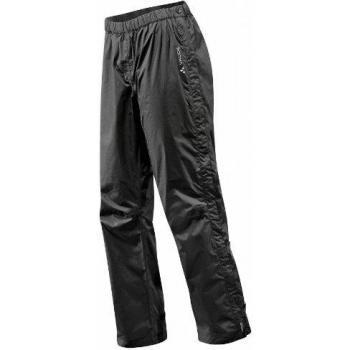 Vaude Fluid II Noir Full‑Zip Short Rain Trousers – M Male
