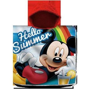 Mickey Mouse Toalla Poncho Playa 120X60Cm Multicolor