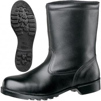 Midori Anzen Elektrostatisch‑Sicherheits­Halbstiefel V2400N – Schwarz, Größe 26,5 cm
