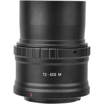 Anneau de connexion T2 – EOSM 2 pouces, monture Canon EOS M