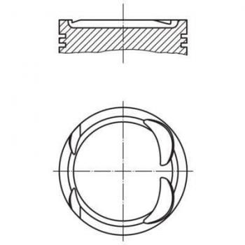 Piston MAHLE 021 PI 00117 000