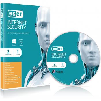 Eset Internet Security 1 Year 2 Users
