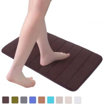 Absorbent Coral Velvet Floor Mat