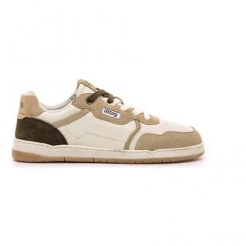 MTNG Zapatillas Casual de Piel Beige