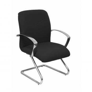 Sillón Caudete confidente patín bali negro PIQUERAS Y 117CPBALI840