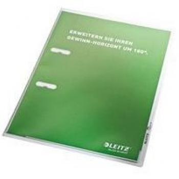 L-map Leitz Premium copy safe, map, PP, 0,17mm sterk, formaat A4, transparant