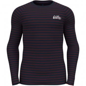Odlo Eco Warm Long Sleeve Base Layer – M, Sundried Tomato