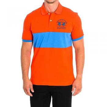 La Martina Men's Short Sleeve Polo Shirt