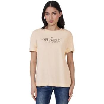Street One Studio T-shirt Femme Beige (40)