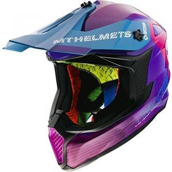 Casco MT HELMETS Falcon System B8 Rosa Brillante XL