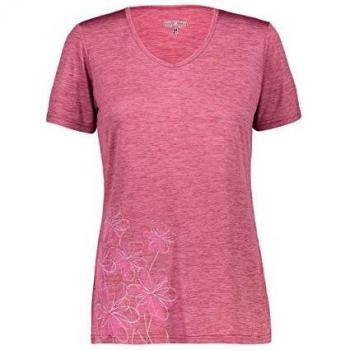 CMP Damen‑Leichtes T-Shirt in Melange – Goji‑Prints