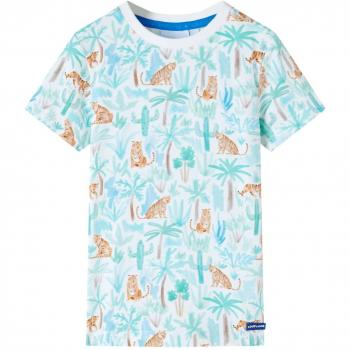 Camiseta Infantil Bege 92 vidaXL