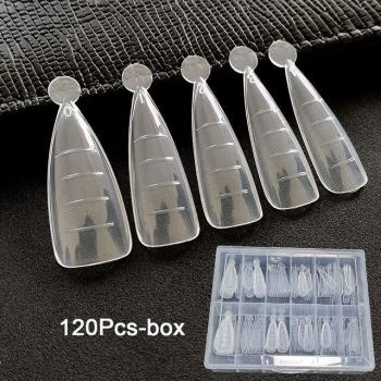 120 PCS Quick Build Nail Extension Forms