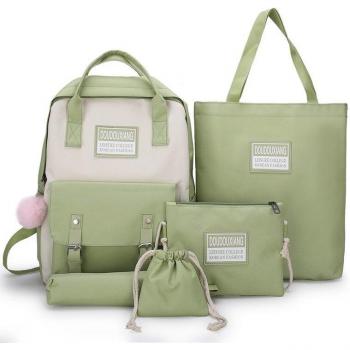 Sac d'école en toile pour femmes