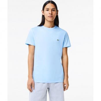 Tee Negro Hombre Lacoste 100% Algodón