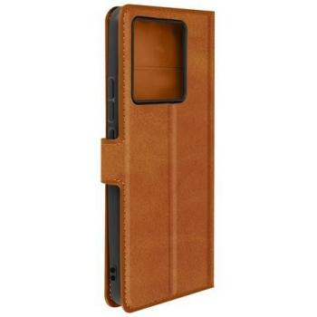 Étui à coque dure AVIZAR, style vintage brun, compatible Xiaomi 13T/13T Pro, support caméra & porte‑carte