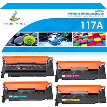True Image Toner Compatible HP 117A Noir Cyan Jaune Magenta