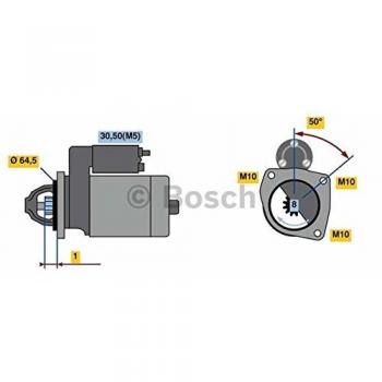 Bosch 0.85 kW Starter