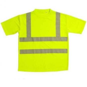 Warrior T-shirt Visibilidad Máxima S – Amarillo Fluorescente