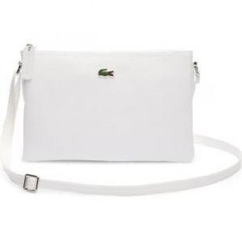 Lacoste Umhängetasche L.12.12 Concept 27 cm bright white