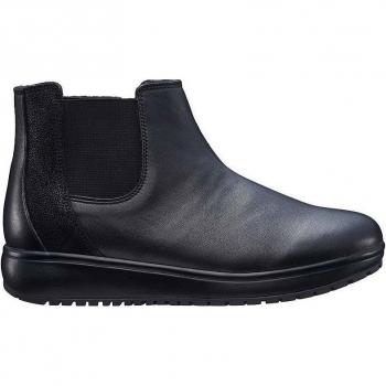 Botín Mujer Joya London II W en Negro – Confort Premium