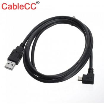 Cable Zihan Rectángulo 90° MicroUSB a USB – 1,5 m