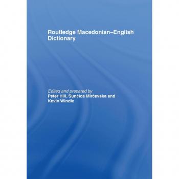 Vitalsource Technologies, Inc. The Routledge Macedonian-english Dictionary