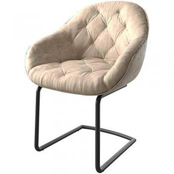 Cantilever Gaio-Flex beige vintage cantilever rond noir
