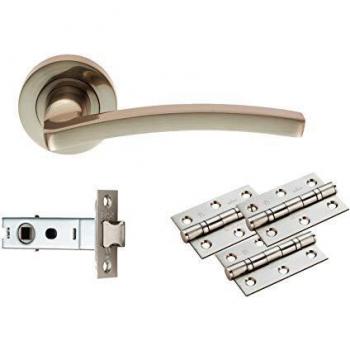Carlisle Brass UDP009SN/INTB Tavira Latch Pack