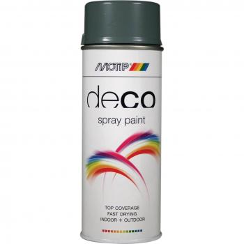 Motip Deco Spray Paint High Gloss RAL 7031 Blue Grey 400ml