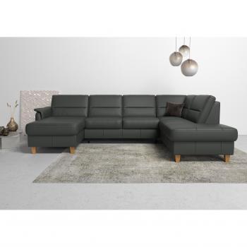 Palmera U‑Form Wohnlandschaft von Home Affaire – 308 cm Breite, 212 cm Tiefe, 89 cm Höhe