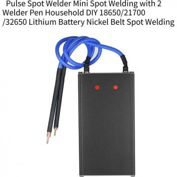150A Household S-Pot Welder 7.2V-14.6V for Nickel Plated Sheet Thickness 0.1mm-0.15mm