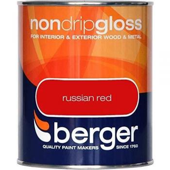 Berger 750ml Non Drip Gloss Russian Red