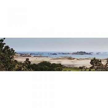 Peinture Imprimée Île Brehat 30x97 cm