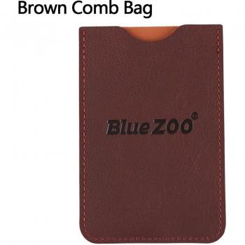 Bois Antistatique Peigne Compact pour Barbe et Cheveux « Maquiagem »
