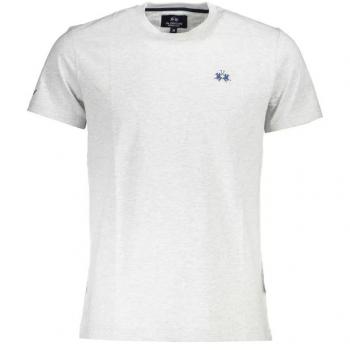 La Martina Gray T-Shirt for Men