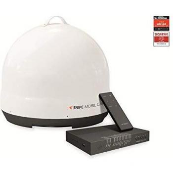 Selfsat Snipe Mobil Camp vollautomatische portable Sat-Antenne mit Fernbedienung Single LNB