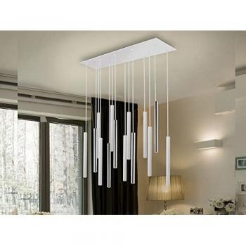 Lampada a sospensione ultra sottile 14 luci Schuller