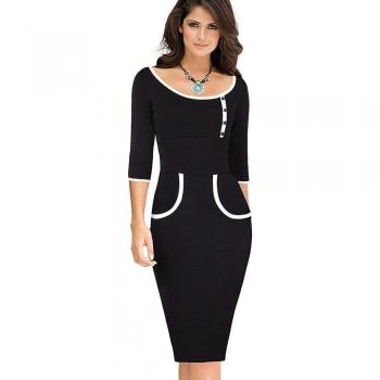 Elegantes Herbstkleid für Frauen