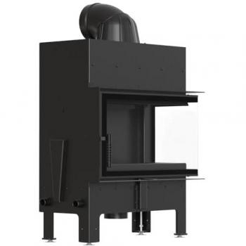 KRATKI FLOKI M Right Side Steel Fireplace 10 kW