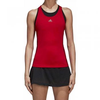 Adidas Damen Tanktop Barricade, Größe M, Rot