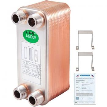 Échangeur de Chaleur Thermique 30 Plaques Vevor