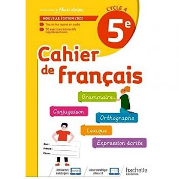 Cahier de Français cycle 4/5e