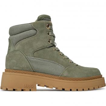 Grüne Liu Jo Rumi 07 Schnürstiefeletten – Modell SA4003 PX027