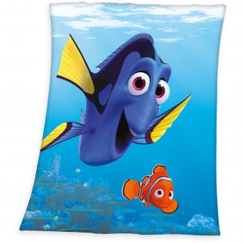 Disney‑Herde-Fleece „Findet Dorie“ – 160 × 130 cm